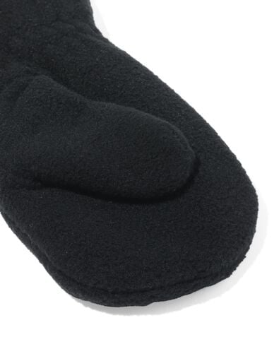 moufles enfant polaire  noir noir - 16700330BLACK - HEMA