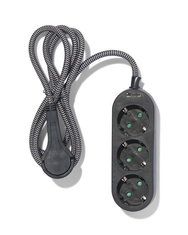 multiprise 3 prises 3 m - 81000112 - HEMA