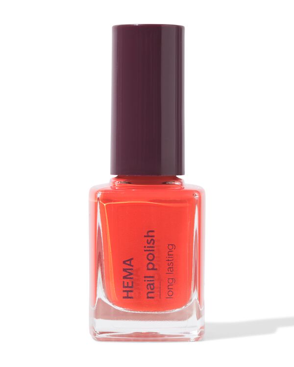 vernis &agrave; ongles longue dur&eacute;e 206 royal orange - 11240962 - HEMA