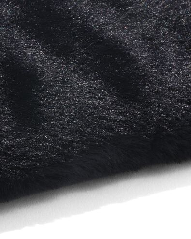 dameswanten immitatiebont zwart zwart - 16451055BLACK - HEMA