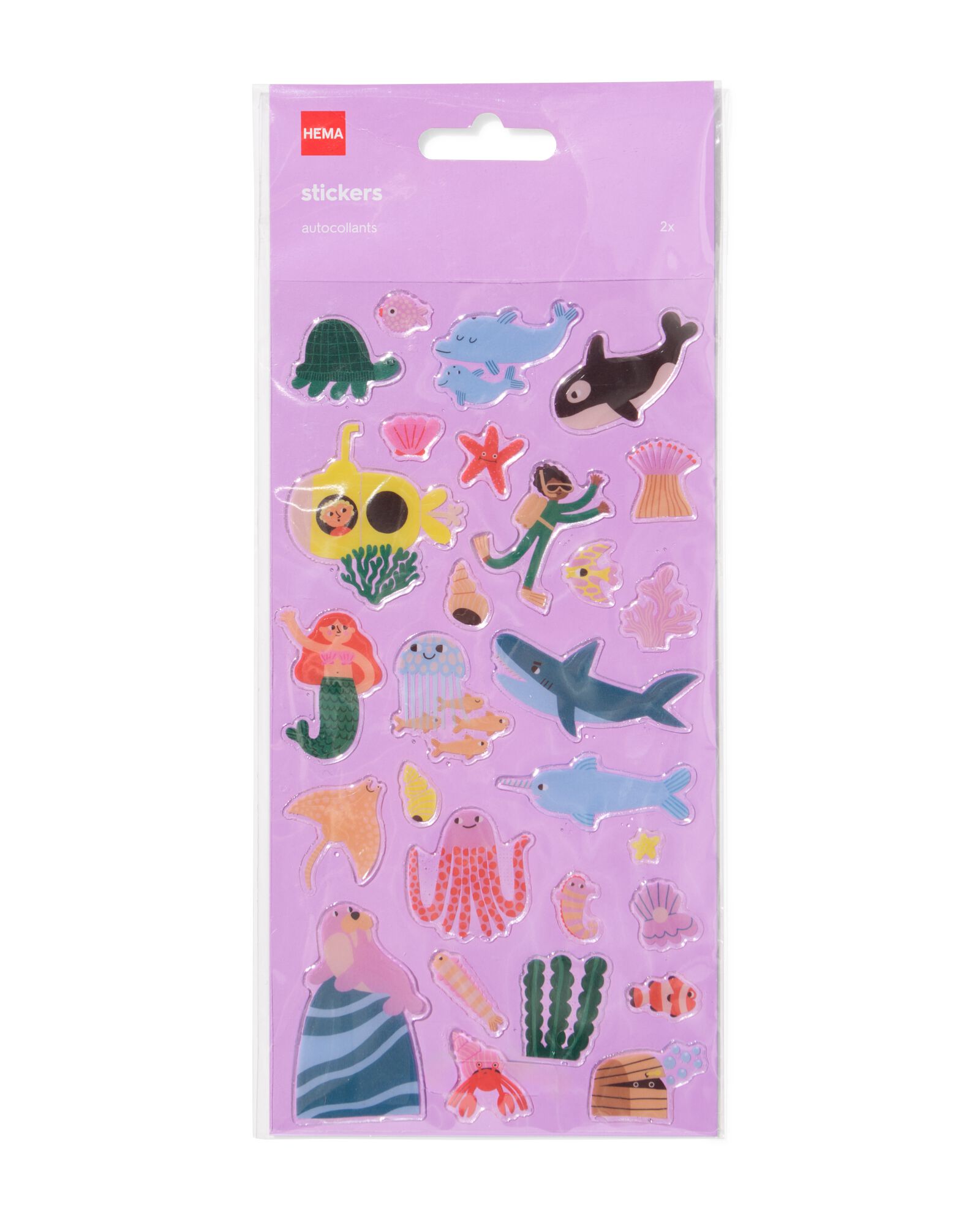 stickers 3D onderwater - 15900312 - HEMA