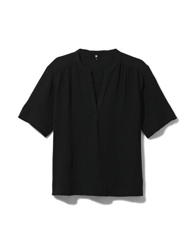 Damen-T-Shirt Lynn schwarz L - 36216158 - HEMA