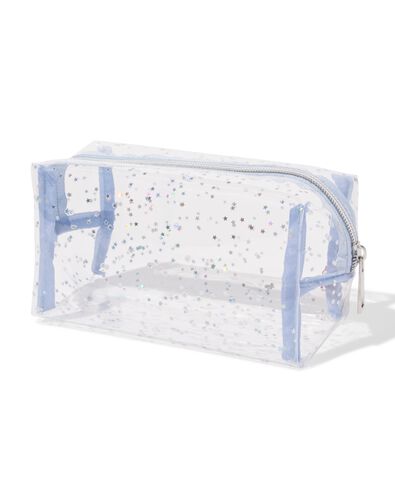 trousse 18x8,5x10,5cm transparente - 14400490 - HEMA