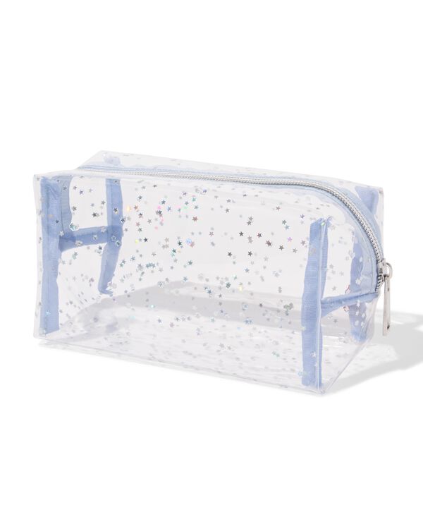 trousse 18x8,5x10,5cm transparente - 14400490 - HEMA
