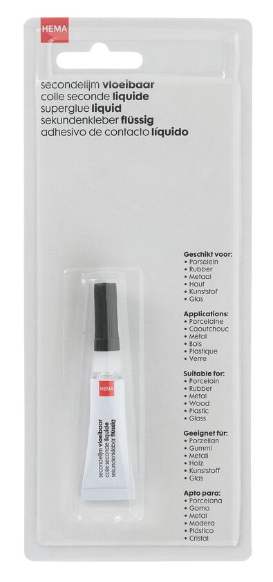 colle seconde liquide - 81040063 - HEMA