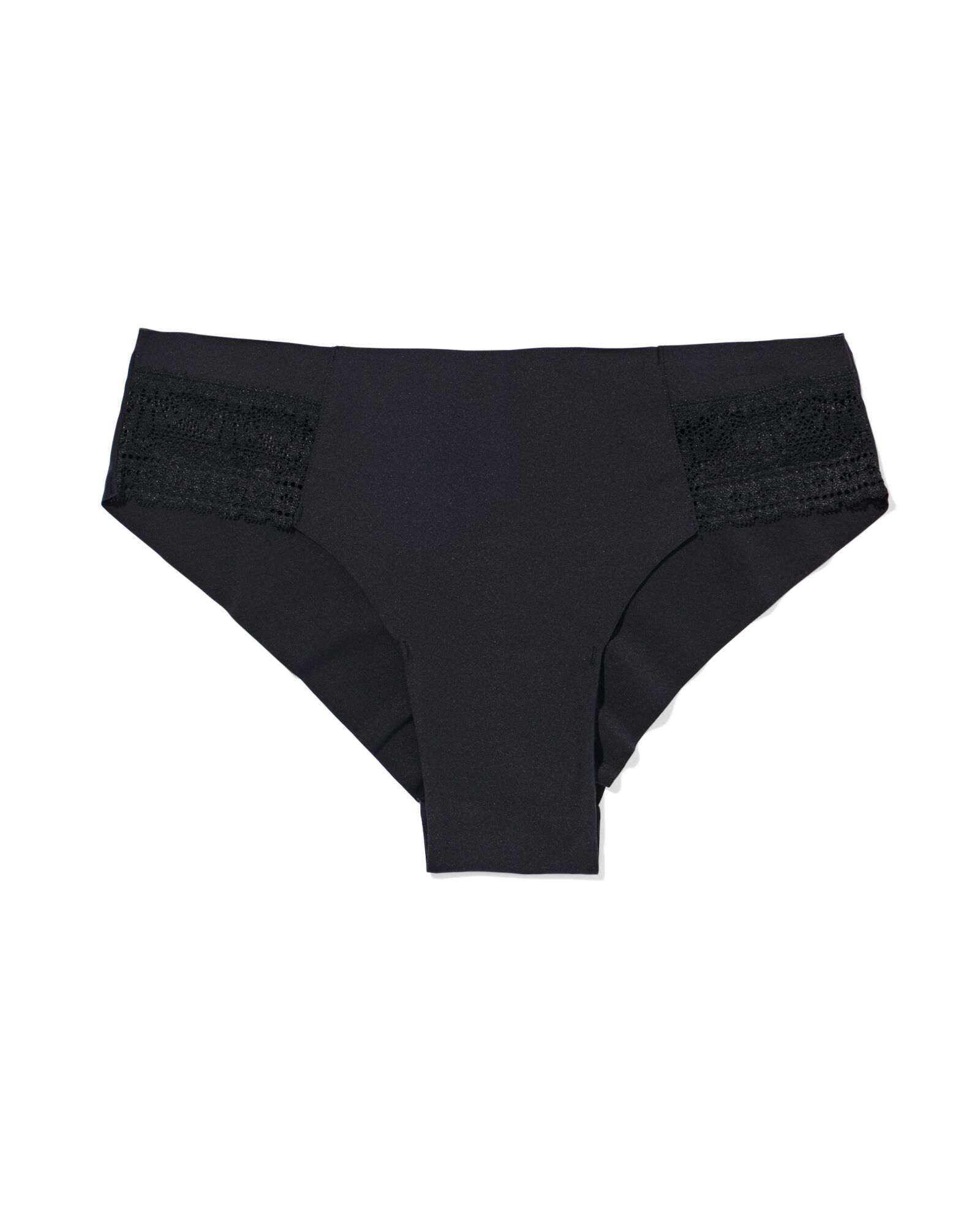 slip br&eacute;silien femme microfibre avec dentelle noir - 1000021590 - HEMA