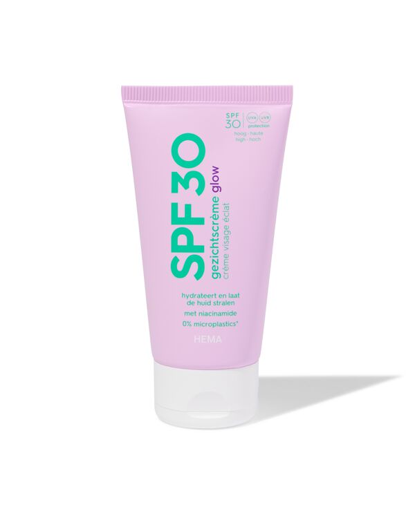 gezichtscr&egrave;me glow SPF30 50ml - 11630026 - HEMA