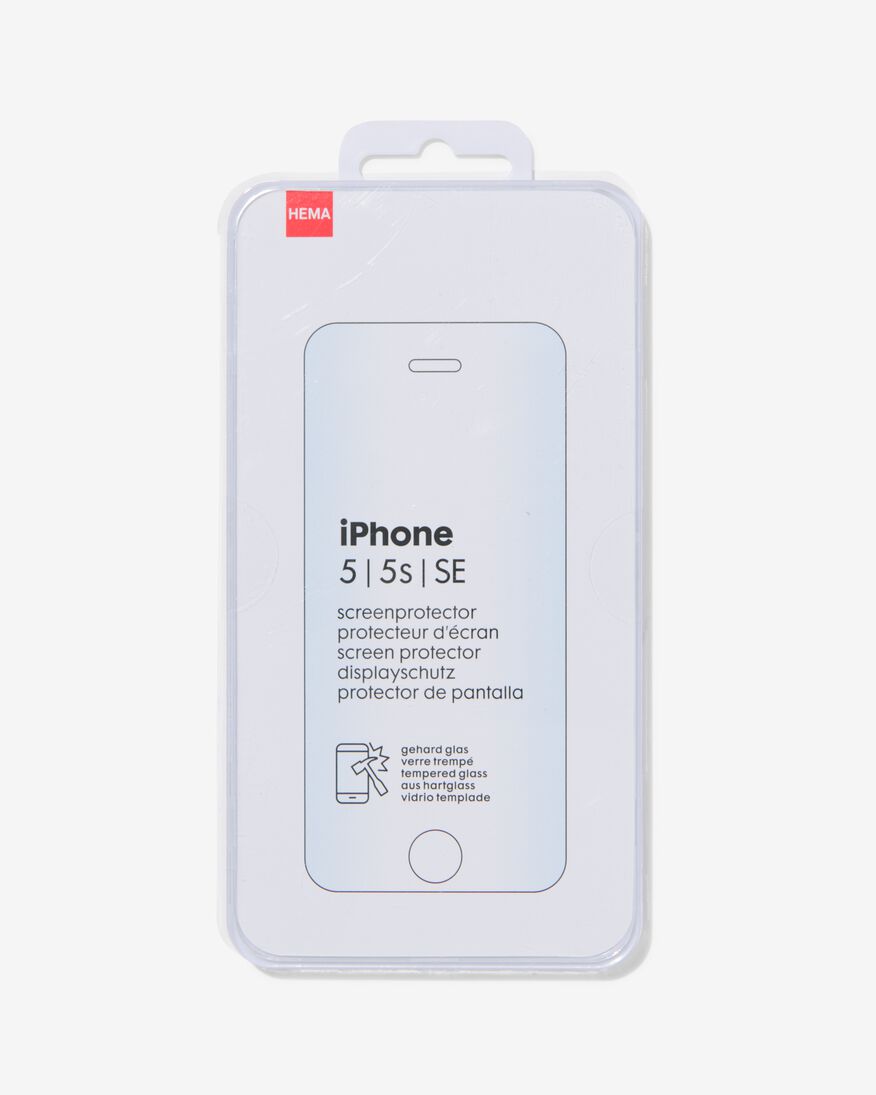 protecteur d’écran iPhone 5/5s/SE2016 - 39630035 - HEMA