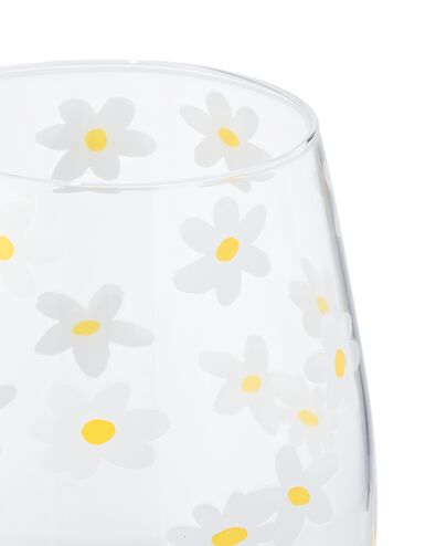Trinkglas, 550 ml, Blumen - 61110062 - HEMA