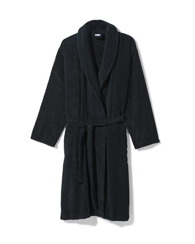Herren-Bademantel, Baumwolle  dunkelgrau - 23680070DARKGREY - HEMA