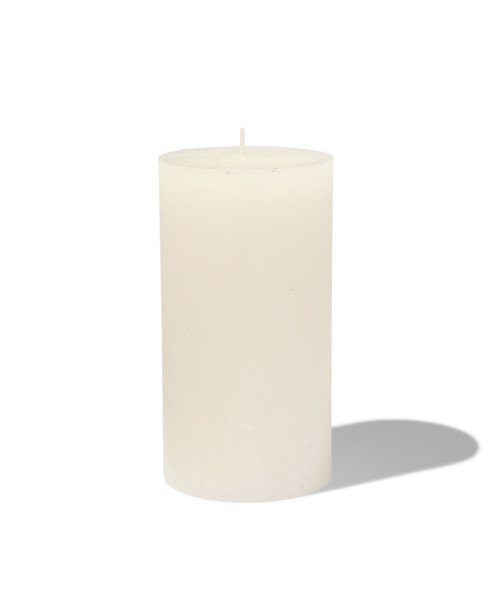 bougie rustique 7 x 13 cm ivoire 7 x 13 - 13503144 - HEMA