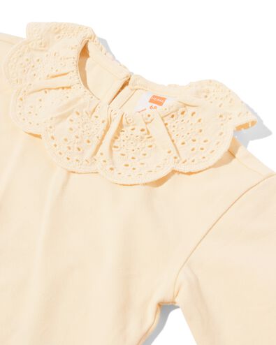 t-shirt b&eacute;b&eacute; jersey &eacute;cru &eacute;cru - 33071570ECRU - HEMA