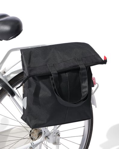 sacoche v&eacute;lo 20L 51x34x12 noir - 41120096 - HEMA
