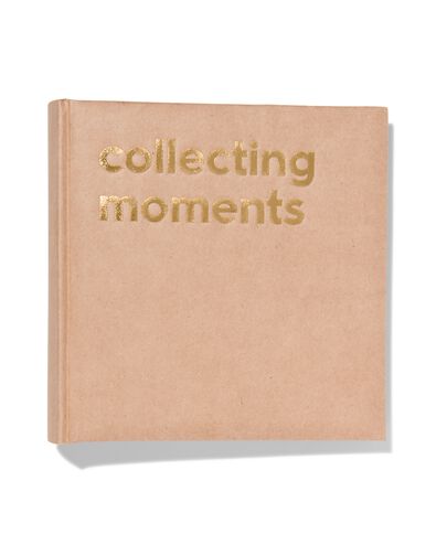 Einsteckalbum, 22.5 x 22.5 cm, Kraftpappe - 14650214 - HEMA