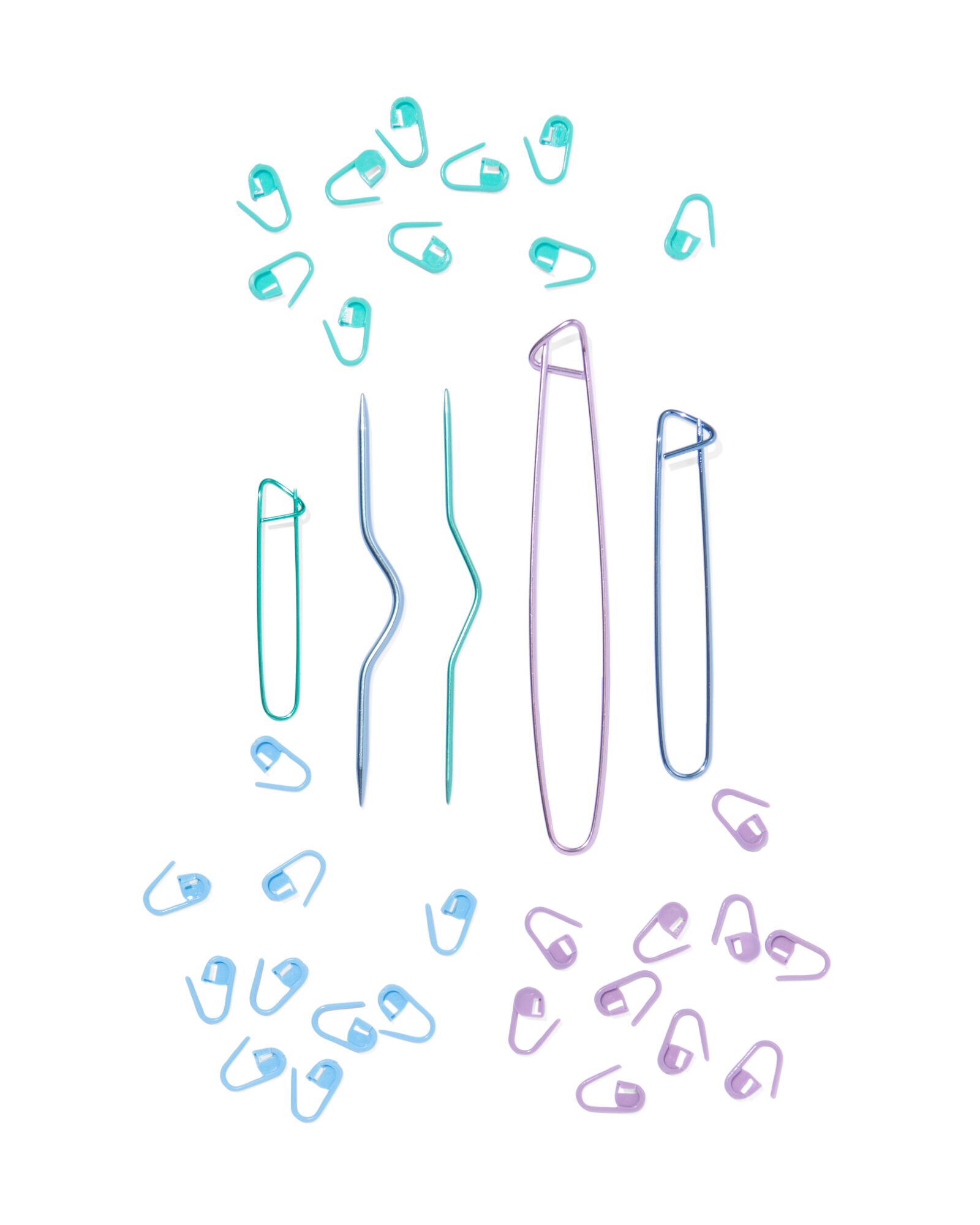 lot de marqueurs de maille et arr&ecirc;te-maille - 60760073 - HEMA