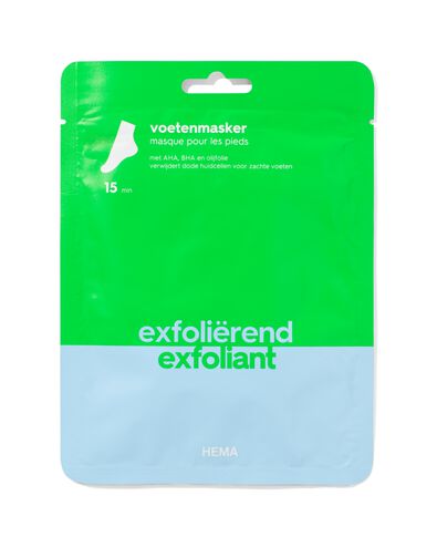Masque pour les pieds exfoliant 2 pi&egrave;ces - 11910041 - HEMA