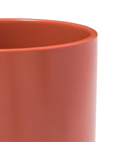 pot de fleurs ⌀19x19cm orange - 41800084 - HEMA
