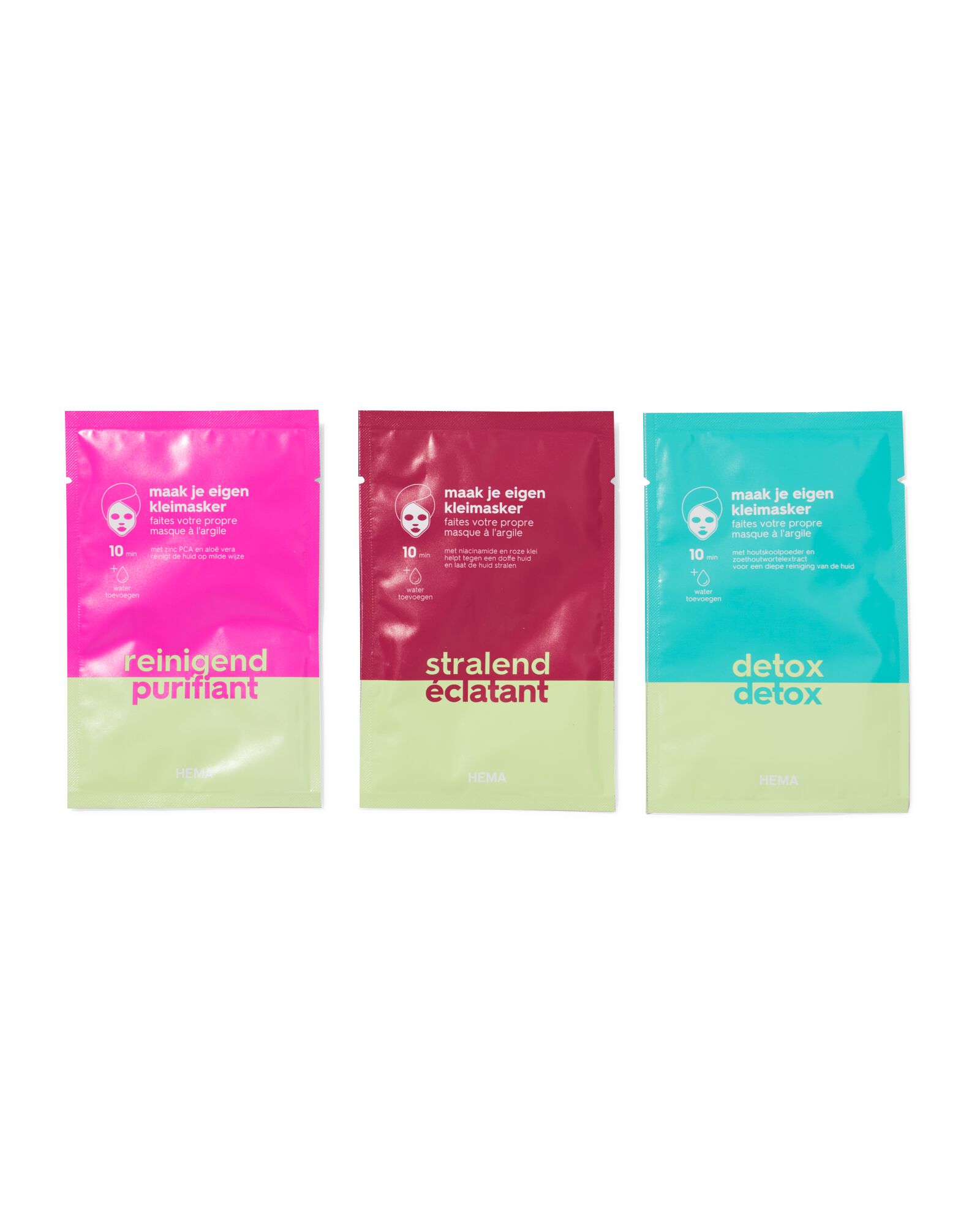 lot de 3 masques - 17860176 - HEMA