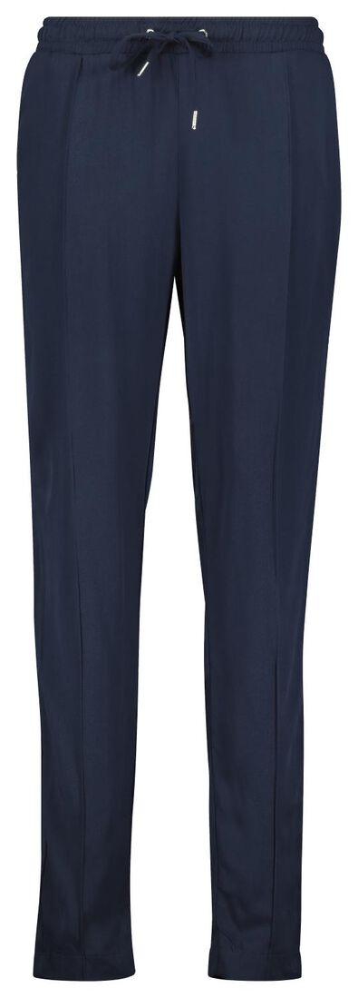 pantalon femme bleu - 1000021358 - HEMA