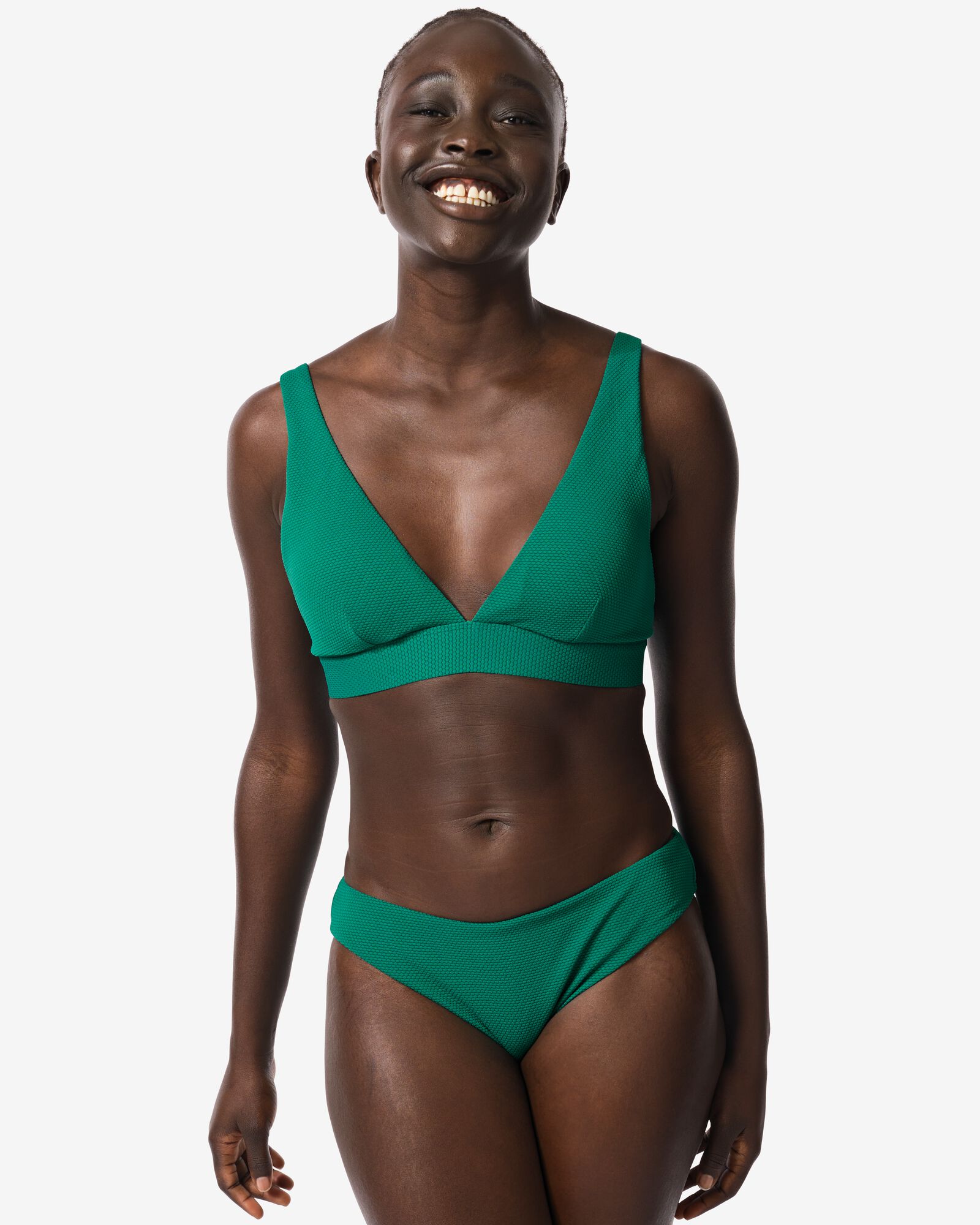 Damen-Bikinihose gr&uuml;n gr&uuml;n - 22351620GREEN - HEMA