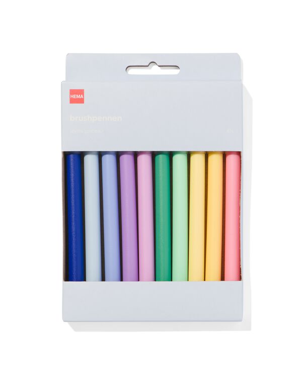 10er-Pack Pinselstifte - 14470064 - HEMA