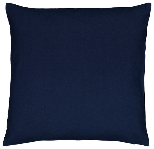 Kissenbezug, 50 x 50 cm, blau, Samt mit Monden - 7322108 - HEMA