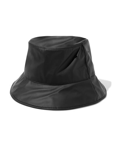Regenhut schwarz schwarz - 34430055BLACK - HEMA