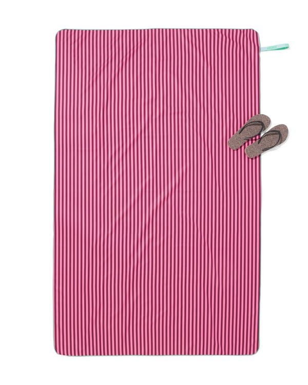 serviette de plage 110x175cm microfibre ray&eacute;e - 5200258 - HEMA
