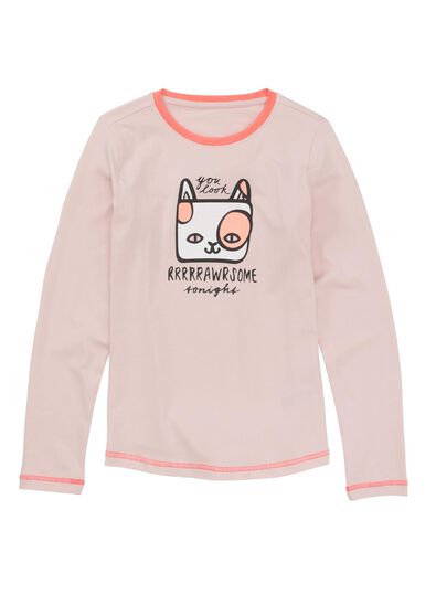 pyjama enfant rose pâle rose pâle - 1000009222 - HEMA