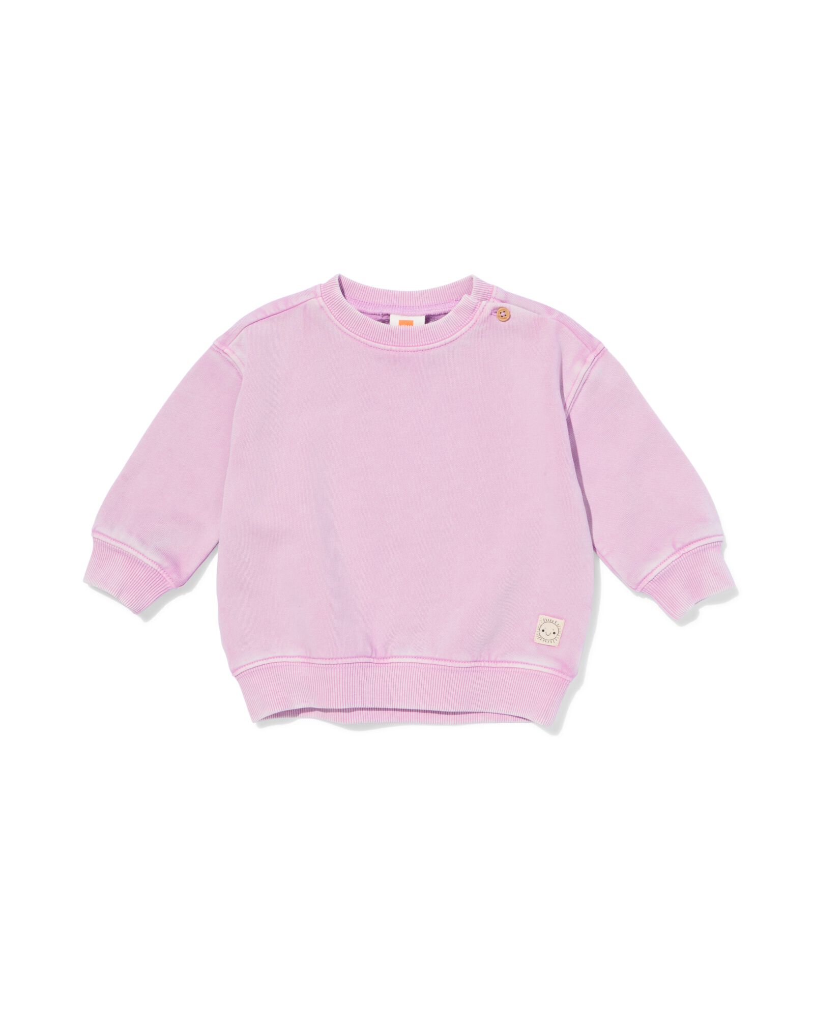 Babypullover aus Sweatstoff violett violett - 33057070PURPLE - HEMA