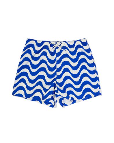 Herrenbadehose, Wellen blau blau - 22150160BLUE - HEMA