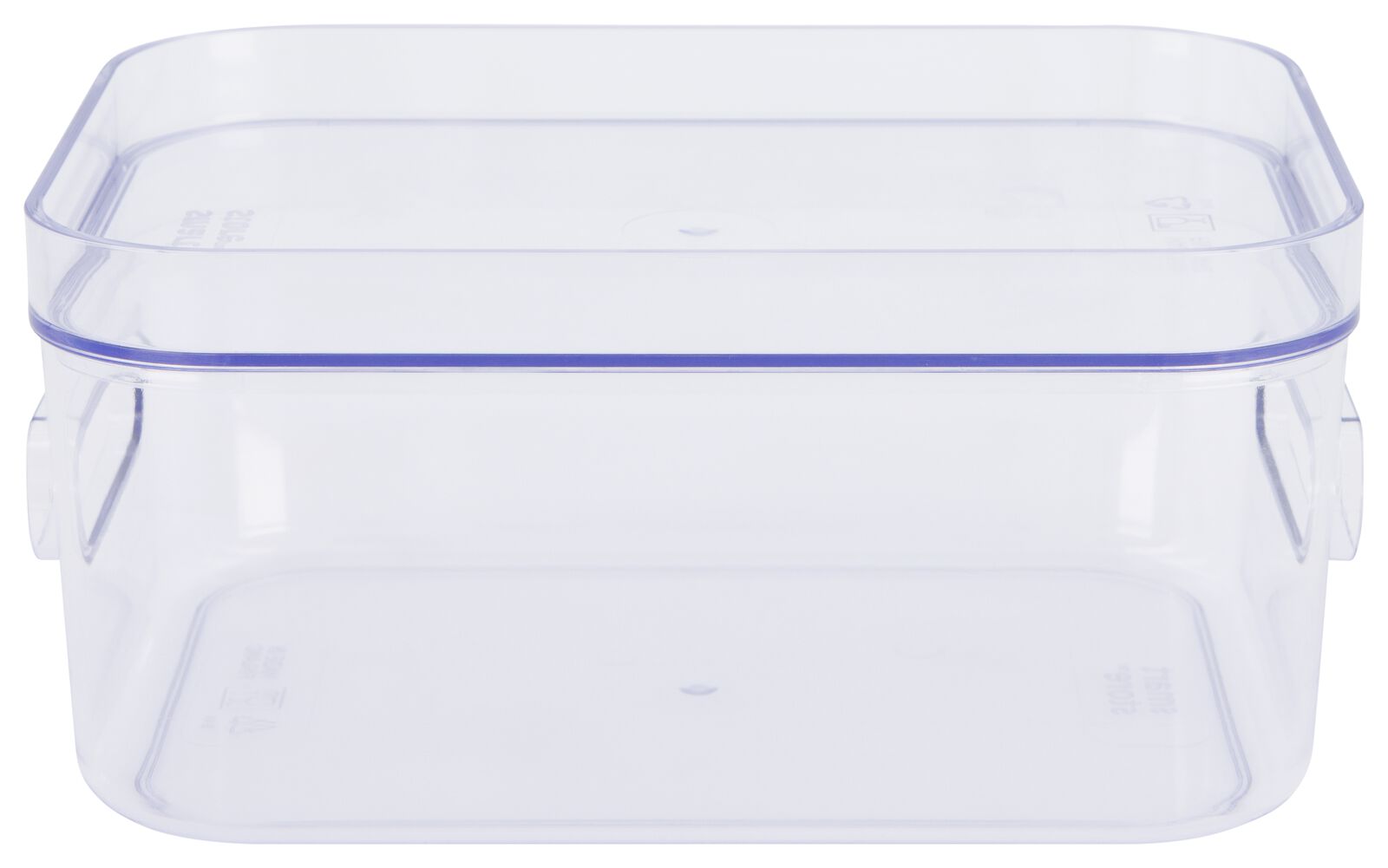 couvercle pour bo&icirc;te de rangement 14x20x2 Helsinki transparent couvercle 14 x 20 Helsinki - 39821144 - HEMA