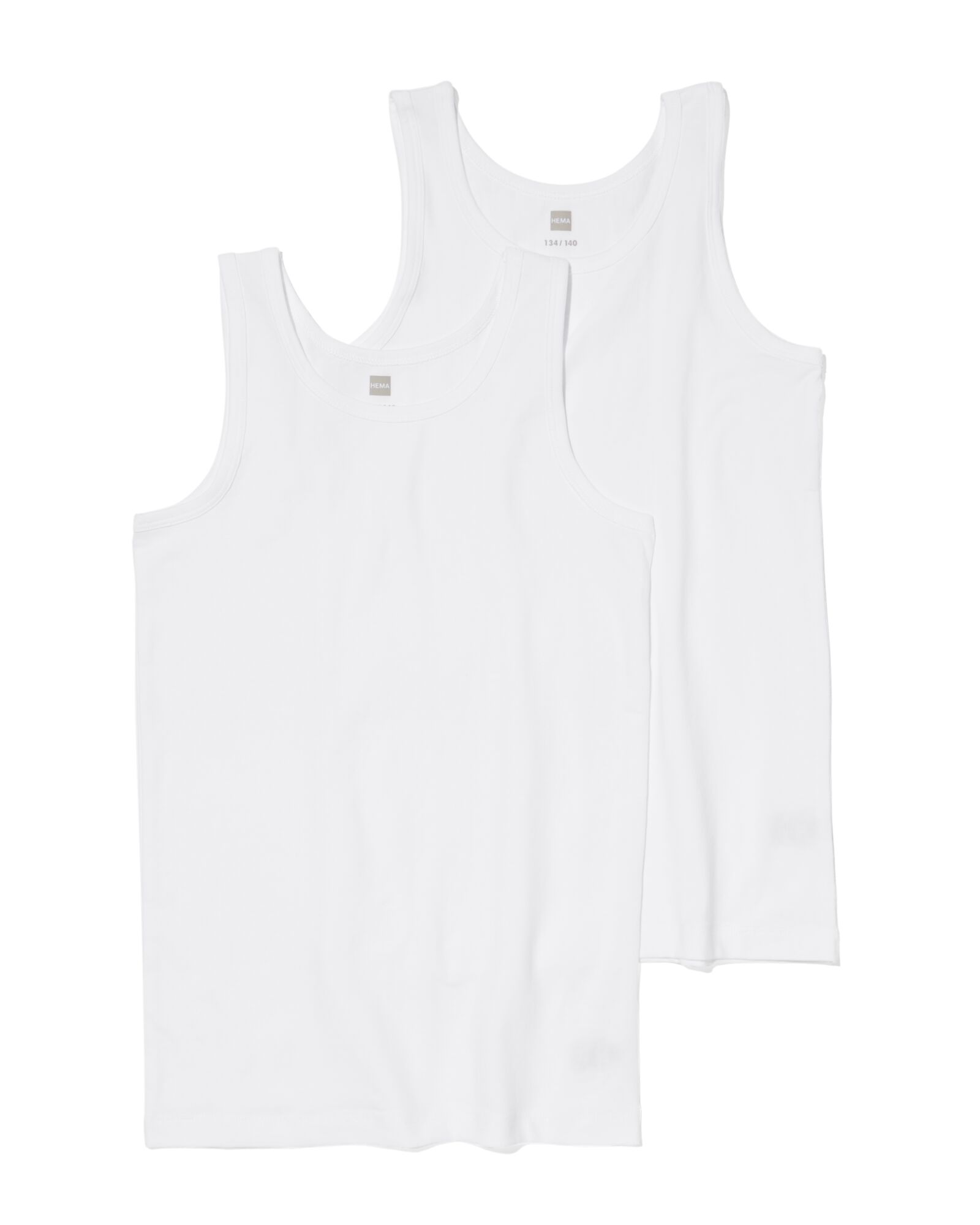 2 d&eacute;bardeurs gar&ccedil;on blanc blanc - 1000001441 - HEMA