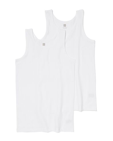 2 d&eacute;bardeurs gar&ccedil;on blanc blanc - 1000001441 - HEMA