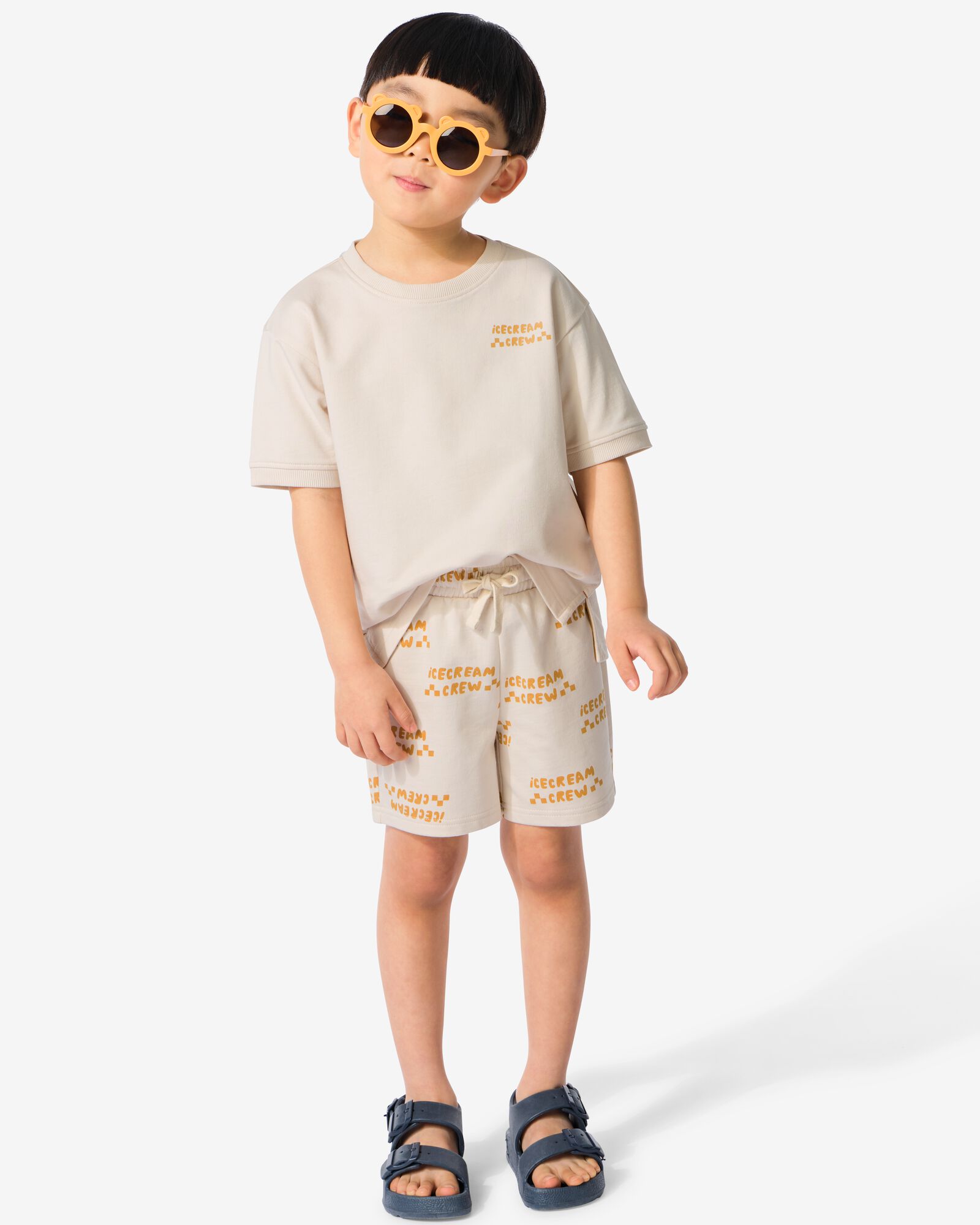 Kinderkleidung Sweatset ecru - 30740516ECRU - HEMA