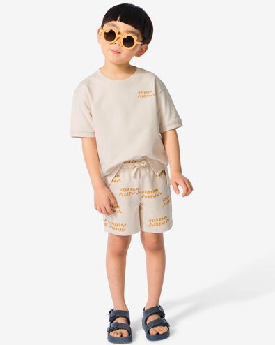 Kinderkleidung Sweatset ecru - 30740516ECRU - HEMA