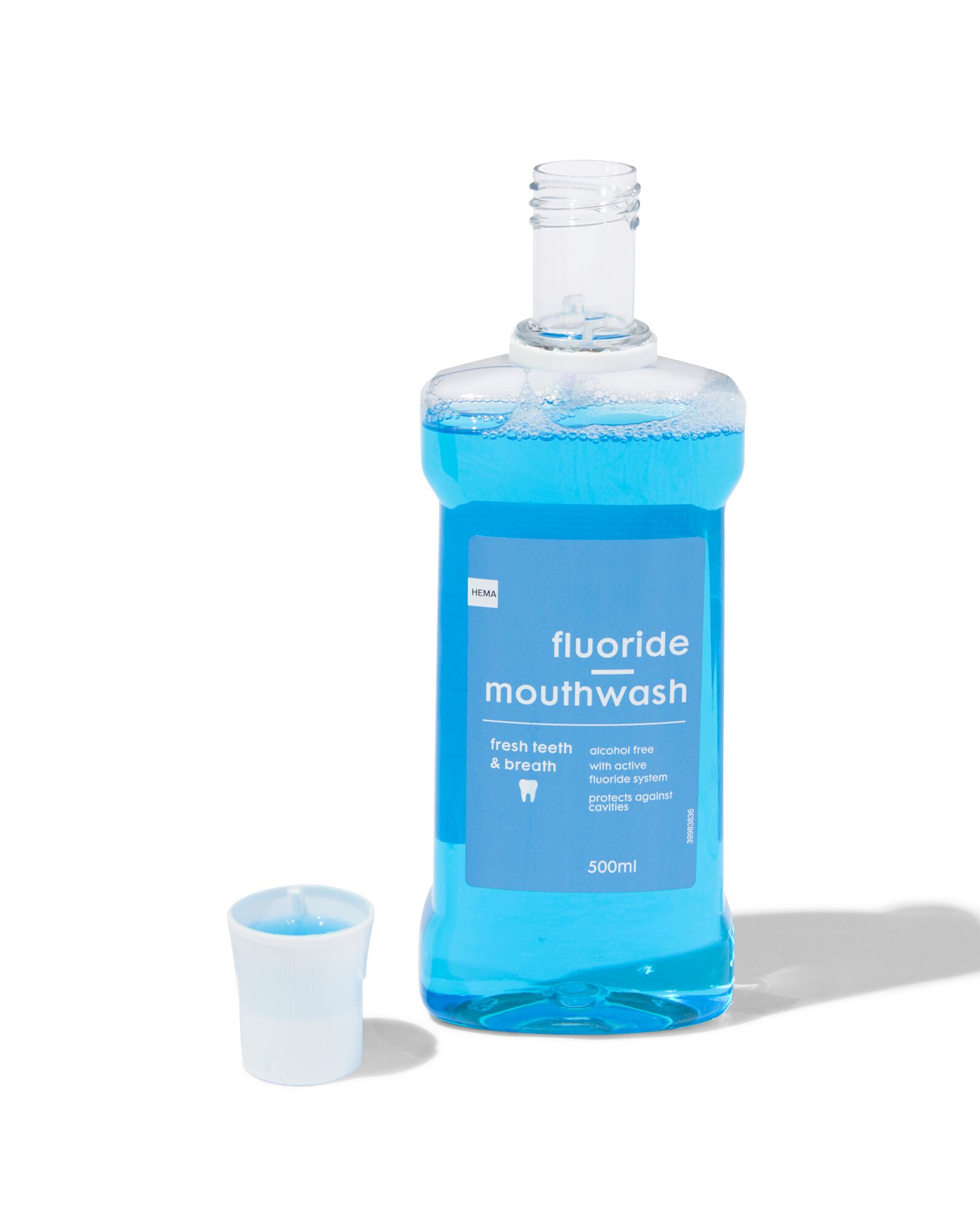 Fluorid-Mundwasser, 500 ml - 11133360 - HEMA