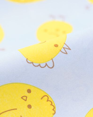 nappe 220x138cm papier poussins - 25800046 - HEMA