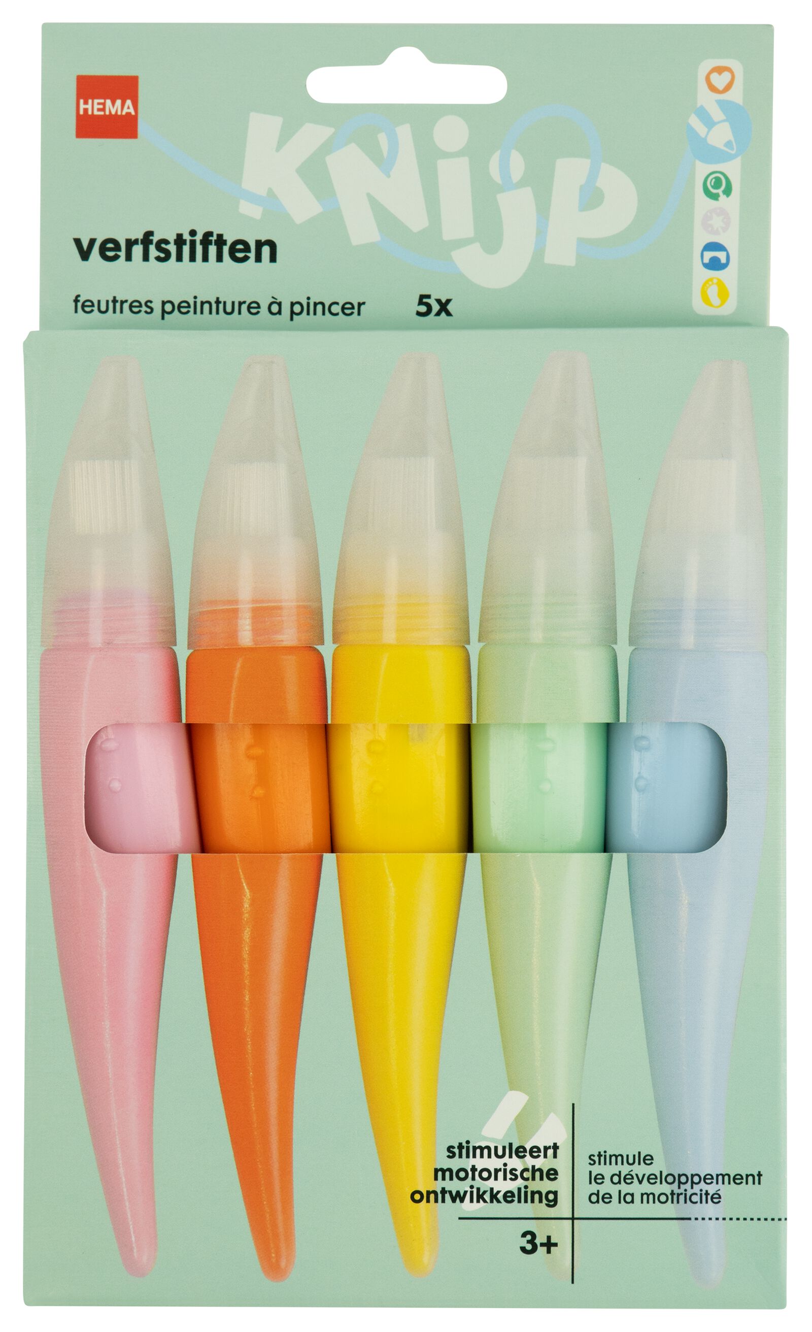 5 stylos-feutres - 15970076 - HEMA