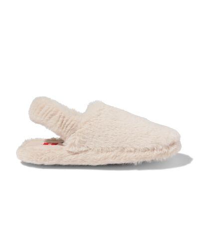 chaussons fausse fourrure enfant  beige beige - 18400180BEIGE - HEMA