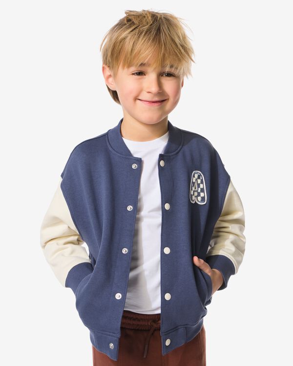 Kinderjacke Baseball blau blau - 30710803BLUE - HEMA