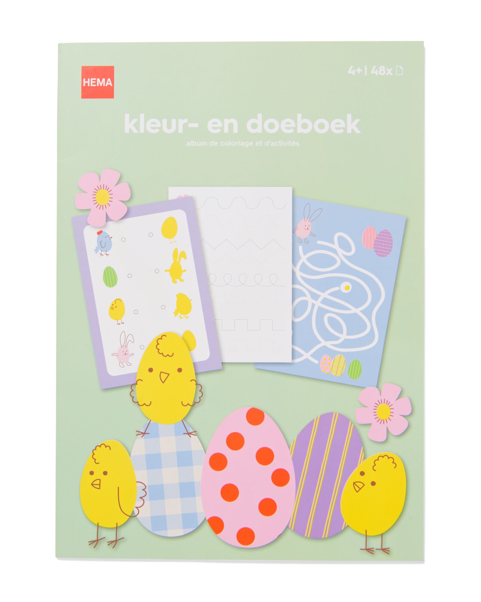 paas kleur- en doeboek - 25800141 - HEMA
