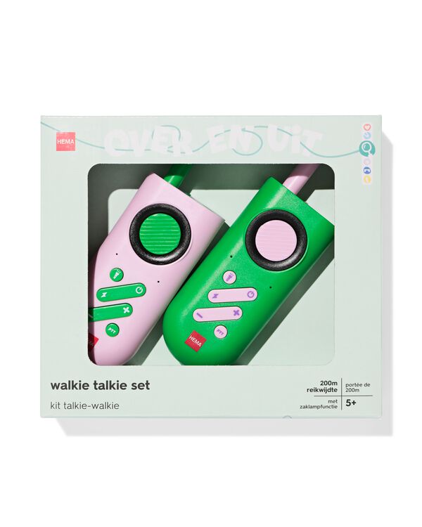 walkie talkie set - 15100387 - HEMA