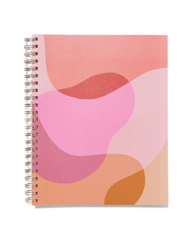 cahier &agrave; spirale A4 10-en-1 - lign&eacute; - 14130239 - HEMA