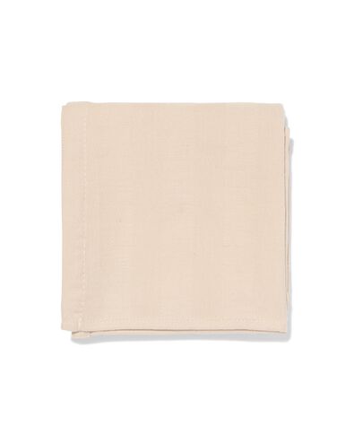 torchon 65 x 65 cm coton beige - 5400094 - HEMA