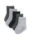 5 paires de chaussettes bébé avec coton gris 6-12 m - 4750342 - HEMA