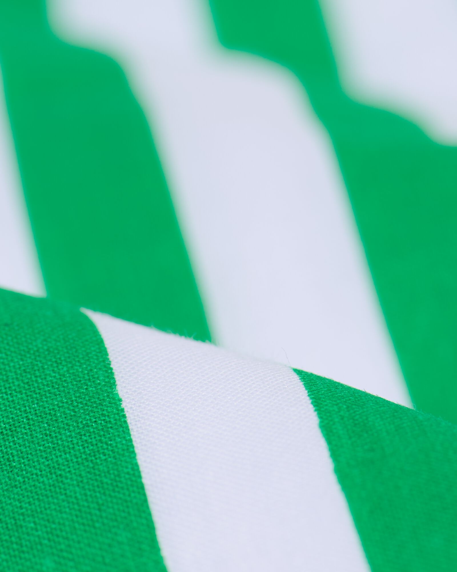 housse de couette enfant 140x200 coton rayures vertes - 5760147 - HEMA