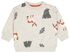 Baby-Sweatshirt, Bär graumeliert - 1000025489 - HEMA