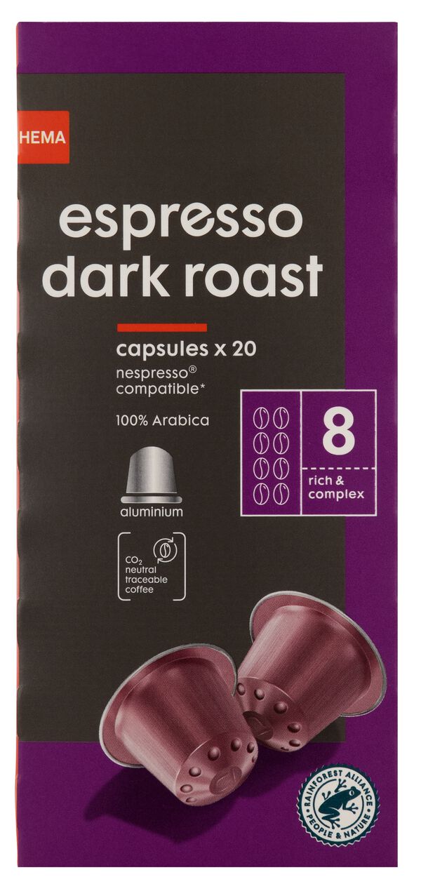 Capsule café décaféiné pur arabica, compatible Nespresso® - Capsulebio