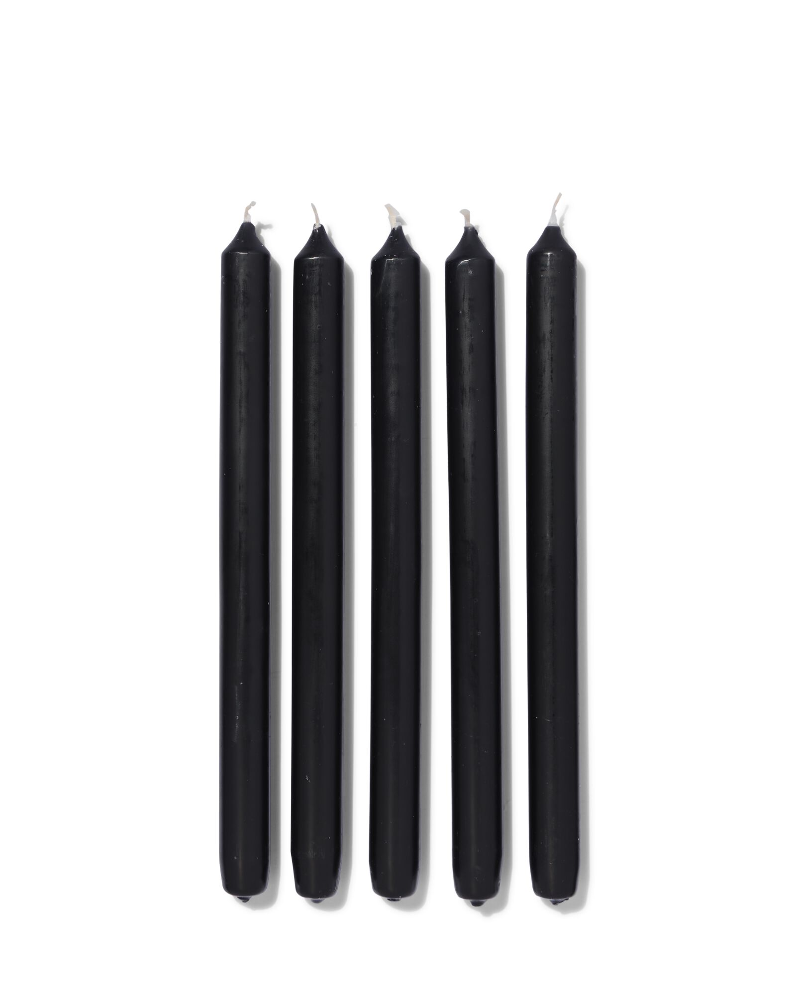 12 bougies longues &Oslash;2.2x29 noir noir 2,2 x 29 - 13503362 - HEMA